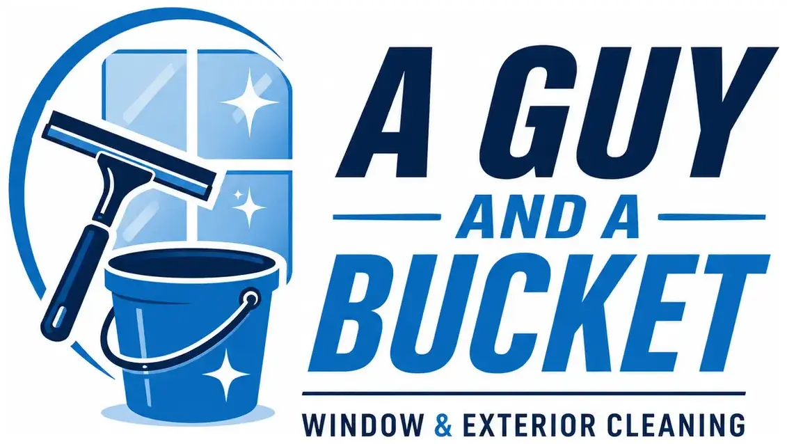 A Guy and a Bucket Window Cleaning