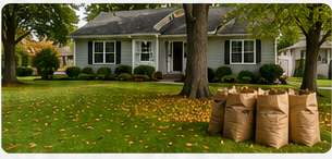 Seasonal yard cleanup