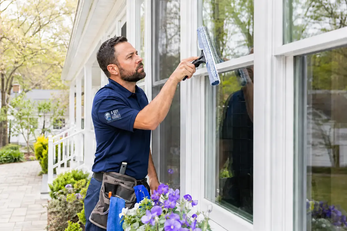 Residential window cleaning